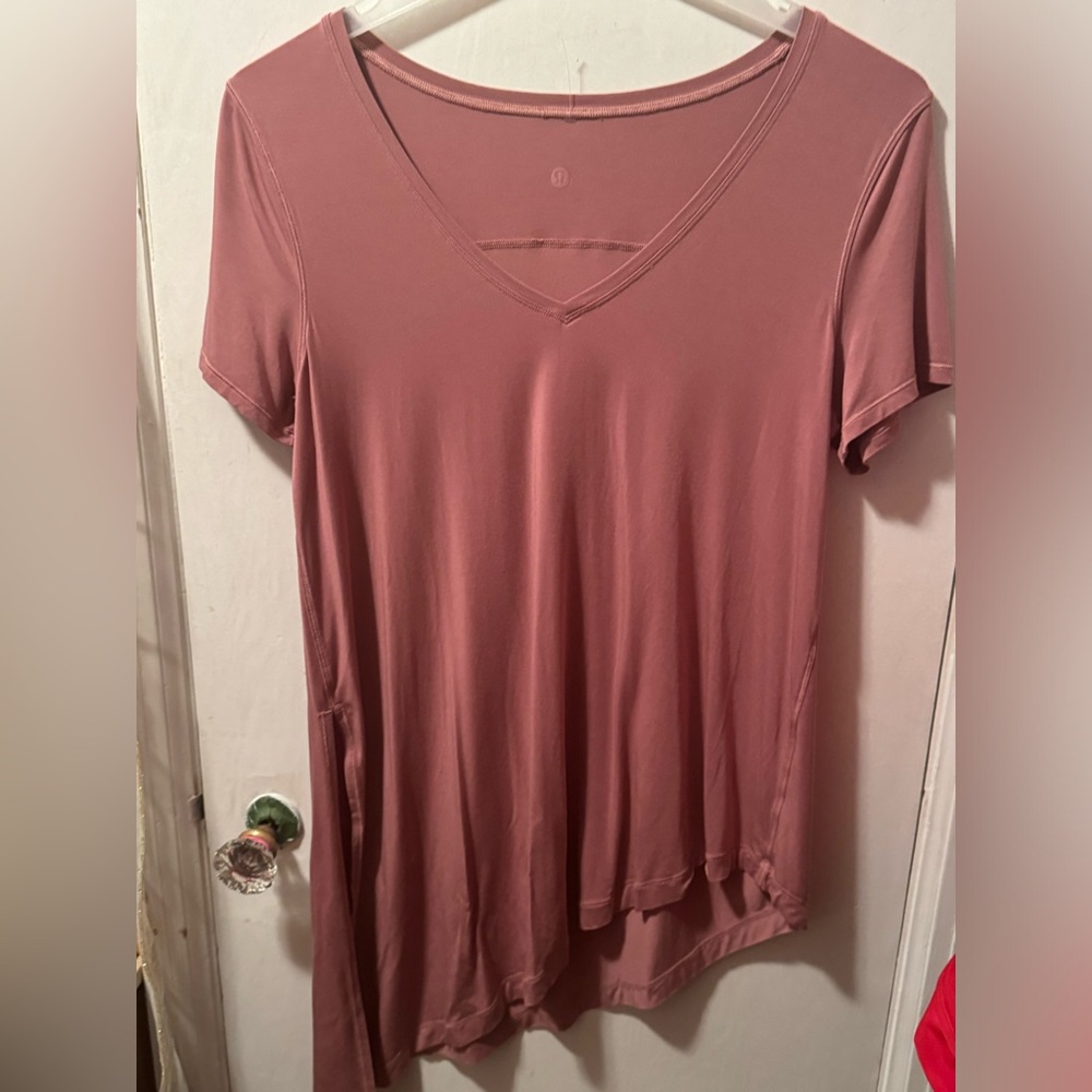 Lu Lu Lemon asymmetrical top/tunic size XL barely worn